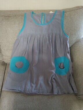 Lucca Sleeveless Cotton Dress Size Medium
